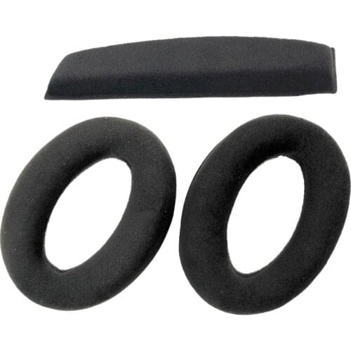 Flannelette earmuffs replace ear pads+headband for Sennheiser HD515 HD555 HD595 HD558 HD518 HD598 HD559 HD569 headset Cushions