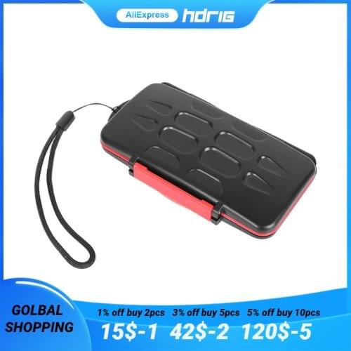 HDRiG Memory Card Case Large Capacity Waterproof And Shock-Proof Storage Compact and Lightweight For Photo Studio