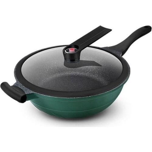 Maifanshi wok Shovel Non-stick Cookware Soup pot Multifunctional micro pressure frying pan Dual use of gas for induction cooker