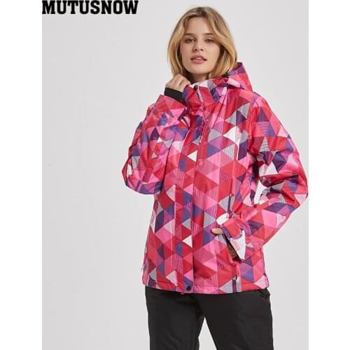 Jacket Women Ski New Outdoor Ski Jackets Female Coat Windproof Waterproof Breathable Thermal Snow Winter Snowboard Jacket Brands