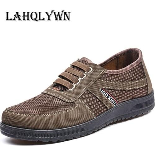 LAHQLYWN Men's Lace-up Shoes