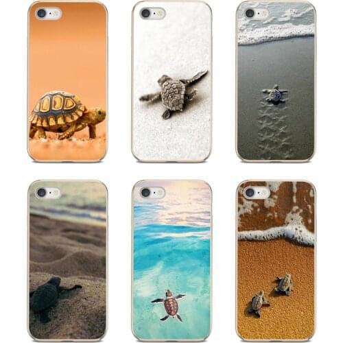 Runn-ittle-buddy-Baby-Tortoise-turtle For Samsung Galaxy A9 A8 Star Lite A3 A5 A7 A6 Plus 2018 2015 2016 2017 Soft TPU Case