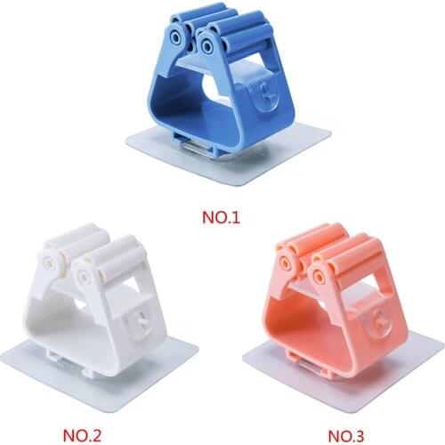 Wall Mounted Mop Organizer Holder Brush Broom Hanger Home Storage Rack Bathroom Suction Hanging Pipe Hooks