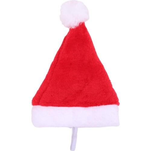 Dog Holiday Christmas Hat Puppy Dog Santa Hat Costume Christmas Collection Pet Accessory For Cat Rabbit Hamster Guinea Pig