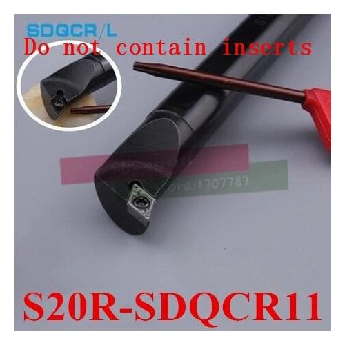 S20R-SDQCR11 Internal turning tool holder, Borning Bar CNC turning tool holder,cutting tool Holder,Internal Boring tool DCMT bar