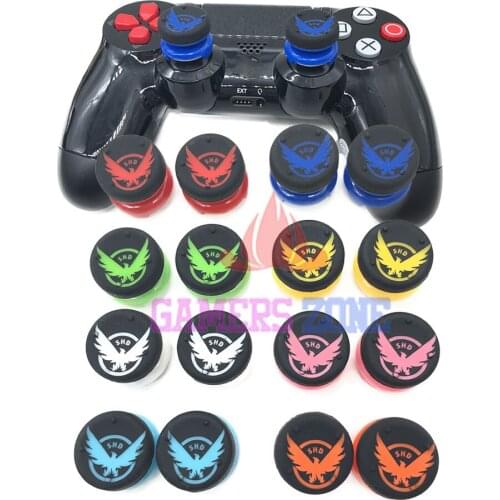 30Pair=60PCS High Rise Edition Silicone Precision Thumbstick Joystick Covers For PS4 Enhancers