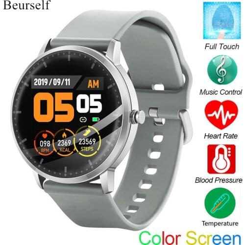 Smart Watch T9 Blutooth Thermometer Temperature Sport Smartwatch Heart Rate Fitness Tracker Bracelet Music Call Message Band
