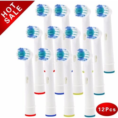 Replacement Brush Heads For Oral-B Electric Toothbrush Fit Advance Power/Pro Health/Triumph/3D Excel/Vitality Precision Clean