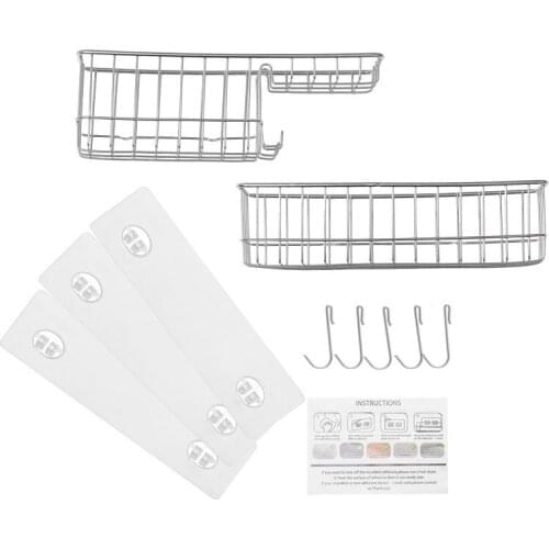 No Punching Toilet Rack Bathroom Shower Gel Storage Rack Bathroom Toilet Washstand Wall Supplies