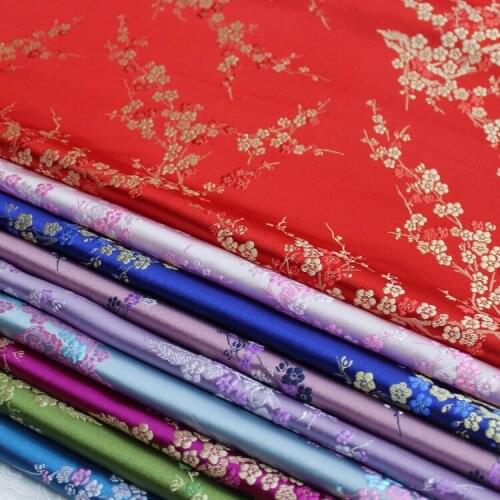 Costura Brocade Fabric Fabrics Textile Jacquard Naaien Quilting Robe Satin Dress Stoff Stoffe Tkaniny Tkanina Na Metry Tissu