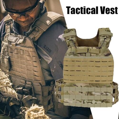 Training Military Tactical Vest For Men/Women Plate Carrier Body Armor Combat Army Chest Rig Assault Armor Vest Molle Airsoft