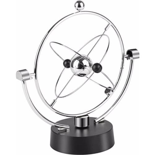 Fashion Magnetic Swing Kinetic Orbital Craft Desk Decoration Perpetual Balance Celestial Globe Newton Pendulum Home Ornaments