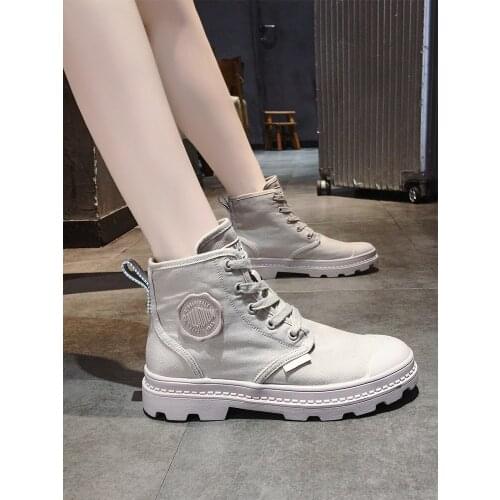 Women Boots Female Ins Summer Breathable British Wind 2019 New Spring And Autumn Single Boots Wild Handsome Short Shoes