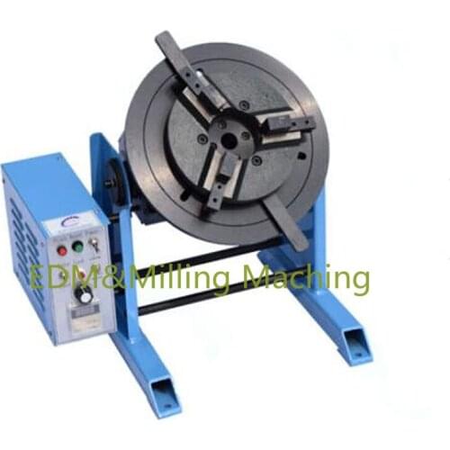 1PC High Quality HD-30 110V 30KG Welding Positioner Turntable Timing Function With 300mm Chuck DURABLE