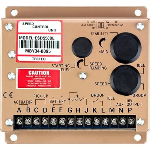 2PCS/LOT Generator Speed Controller ESD5500E+fast shipping (some parts Made in Germany)