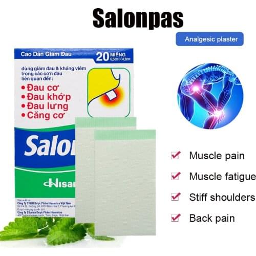 40Pcs Pain Relief Patch Relieving Cramp Sprain Muscle Fatigue Neck Back Body Relaxation Plaster Balm Joint Pain Relax Patches