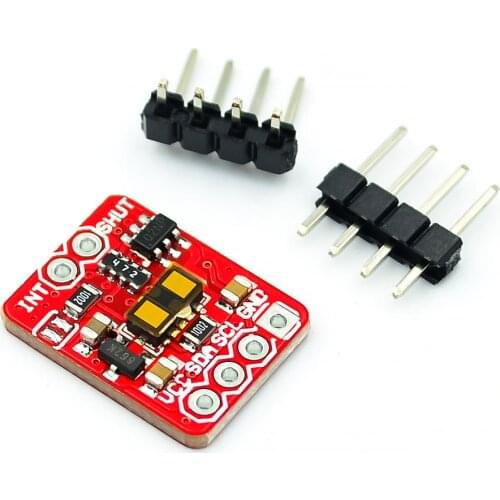 50Hz 3.3-5v VL53L1X Laser Ranging Sensor Module 4cm-4m Ranging Module ToF Distance Measurement I2C 12x17x3.2mm PCB Sensor Board