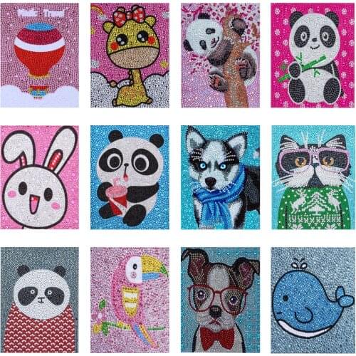 5D DIY Diamond Painting dog Cross Stitch Kit Full Drill crystal Embroidery Animals Mosaic Art Picture of Rhinestones Decor Gift