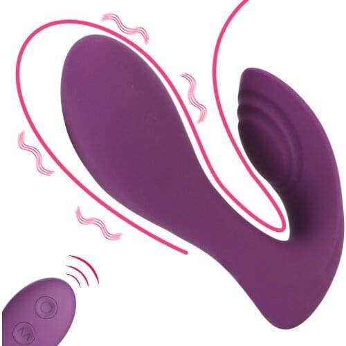 Dildo Vibrator Clitoris Stimulator Panties Vibrator Double-Headed Vibration Wearable G Spot Massage Sex Toy for Women