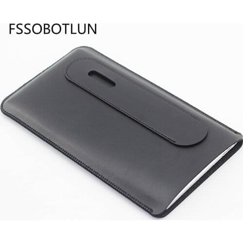 FSSOBOTLUN,For Samsung Galaxy S21 Ultra Phone Case Sleeve Bag Protective Case For Galaxy S20 S21+ Pouch With Pen Pocket