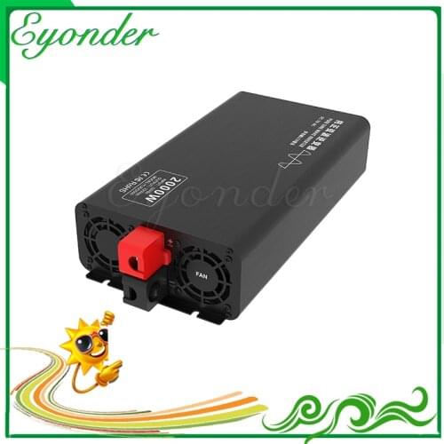 50hz/60hz power supply pure sine wave dc 12v 24v 36v 60v 72v 80v 48v to 110v 120v 200v 220v 230v ac mppt solar inverter 2000w