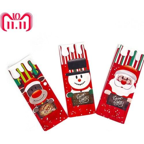 Creative Christmas Decorations for Home Santa Claus Wine Bottle Cover Snowman Elk Gift Holders Xmas Navidad Decor New Year 2019