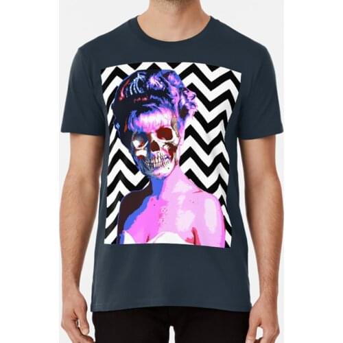 Laura Palmer Bubblegum 2 T Shirt Twin Peaks Laura Palmer Death Skull Bubblegum Lodge Room Tv Series David Lynch Eraserhead