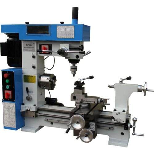 MP800 800mm Combined Mini Metal Lathe Mill Drill Machine