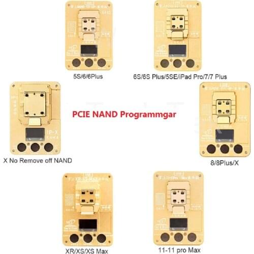PCIE NAND Programmer for Phone 11ProMax XR XS XSMAX X 8P 8 7P 6SP6 6P 5 Hard Disk Write and Reader HDD Test Fixture SN Tool