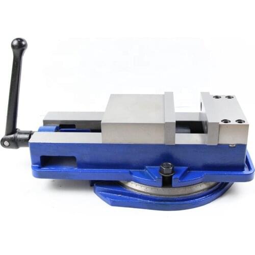 QM16200 machine vise with swivel base, milling rotating vise, universal vise
