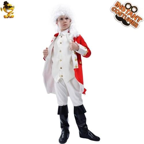 Deluxe General Prince Costume for Kids Famous Charcter Cosplay Outfit Boys Classical Leader Clothes Halloween Roly Play Clothing