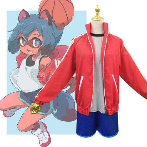 Sports Uniform Kagemori Michiru BNA Jacket Brano New Animal Carnival Halloween Men Women Cosplay Costume