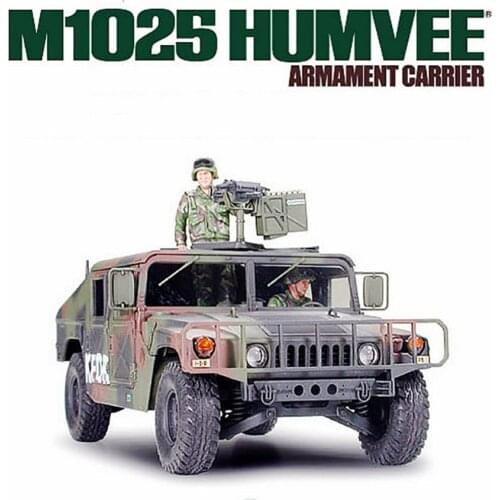 Tamiya 35263 Car Assembly Model 1/35 Scale M1025 Hummer Jeep Model Building Kits DIY Toys For Children Boys Gift Adults Hobby