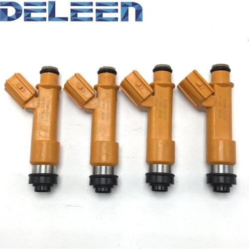 Deleen 4x High impedance Fuel Injector 23250-0M010 For Toyota Car accessories