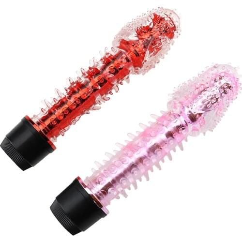 G-spot Vibrator Jelly Dildo Penis Vibrator Clitoris Stimulator Massager Sex Toys For Women Female Masturbator Multi-speed