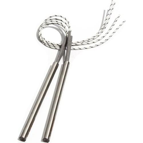 2PCS 16mm 225~255mm 316SUS Single Head Dual Heating Pipe 110V/220V/380V 1450W/1500W/1550W/1650W Heater Element for Water