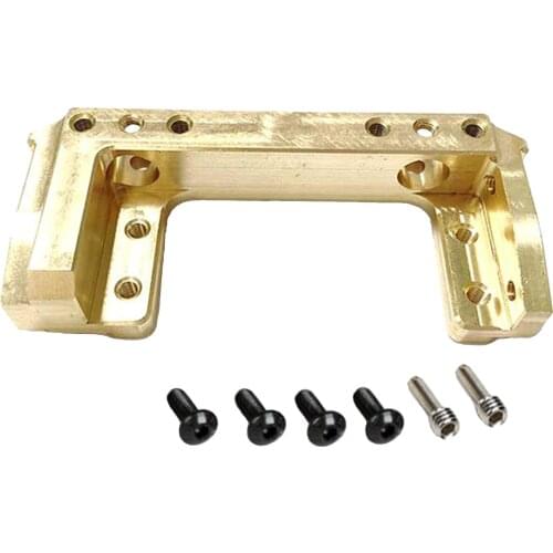 86g/pc Bumper Mount Servo Relocation Stand Bracket Fits Axial SCX10 II Car
