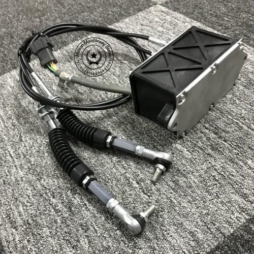 Excavator accessories CAT E320C automatic throttle motor accessories digger 247-5212 Governor Assy Double Cable 7 pins