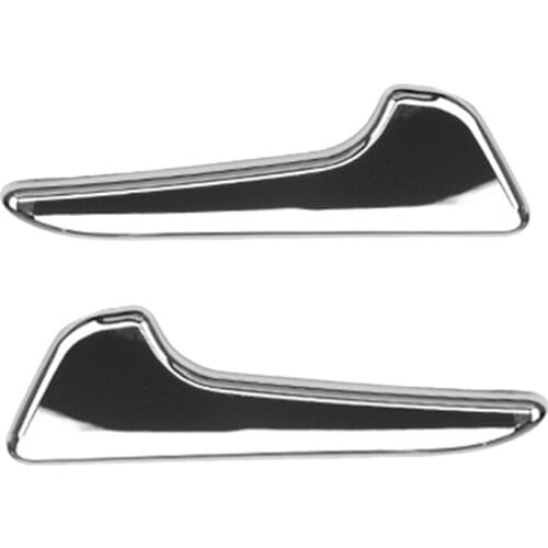 Car Chrome Plated Interior Door Handle Silver Door Handle Repair Kit for Mercedes-Benz Clase a W169 B W245