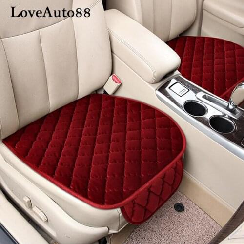 For Nissan Qashqai J10 J11 X-trail X trail T32 T31 2020 2021 Car Seat Cushion Winter Warm Seat Pads Protector pads Seat Covers