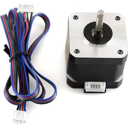 Waveshare Two-Phase Stepper Motor SM24240 1.8 degree Step Angle 1.7A/Phase compatible with SMD258C Stepper Motor Hat