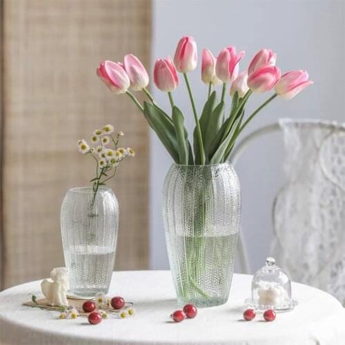 2021 New Arrival Artificial Flower Tulip Simulation Bouquet Interior Decoration Living Room Indoor Arrangement Home Accessories