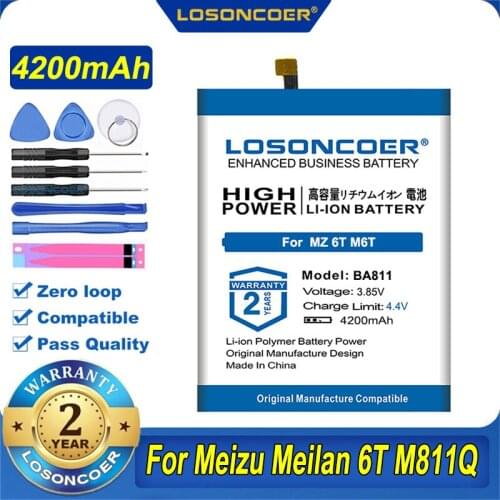 LOSONCOER Meizu M6T Phone Batteries