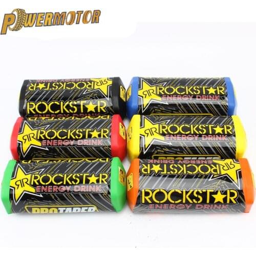 2.0 Square Motocross Handlebar Chest Protector Cross Bar Pad Fit 1-1/8 Handle Bar Motorcycle Dirt Bike Pit Bike