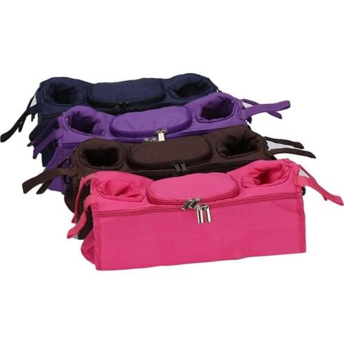 Baby Stroller Organizer Cooler And Thermal Bags For Mum Hanging Carriage Pram Buggy Cart Bottle Bags Stroller Accessories