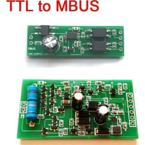 TTL UART serial port to MBUS Master Slave Converter communication Module f/ Smart control / energy heat water meter debugging