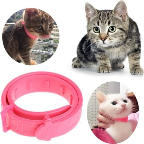 Pet Dog Puppy Cats Kitten Acari Neck Strap Anti Flea Mite Tick Adjustable Collar
