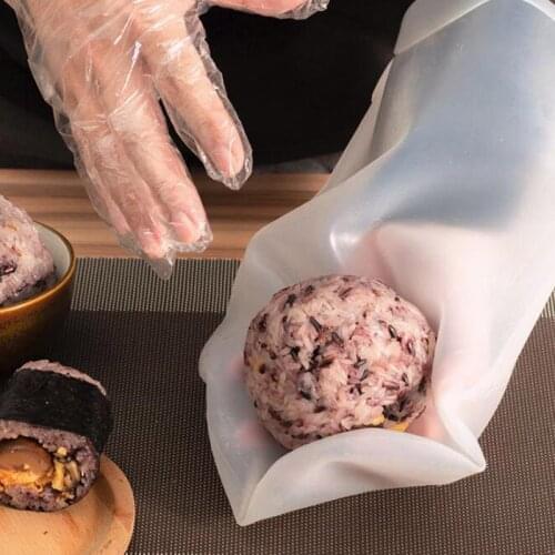 Onigiri Rice Ball Food Silicone Glove Bag Gimbap DIY Tool Kitchen Accessories for Japanese Restaurant