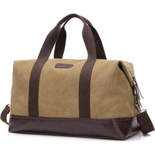 Bag again bag 020717 new hot sale unisex women men big canvas bag luggage bag