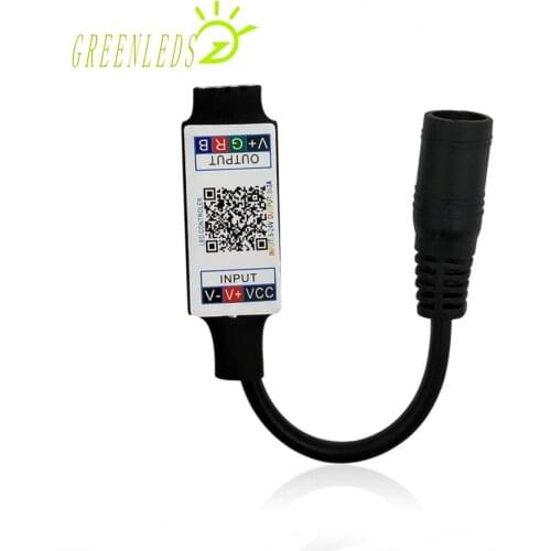 LED RGB Color Mini Bluetooth Controller JM-SP-RGB DCDC5-24V 6A Bluetooth Controller